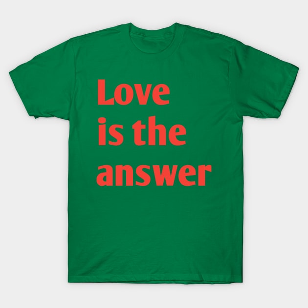 Love T-Shirt by Amine1995